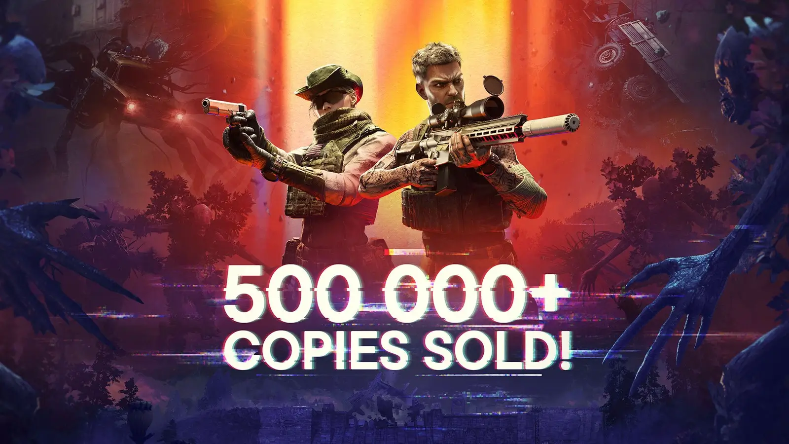 Grafik zu über 500.000 verkauften Exemplaren von Active Matter
