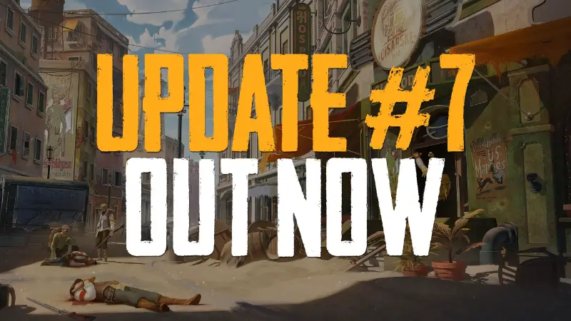 Official announcement image from Hologryph/tinyBuild for SAND: Raiders of Sophie Update #7